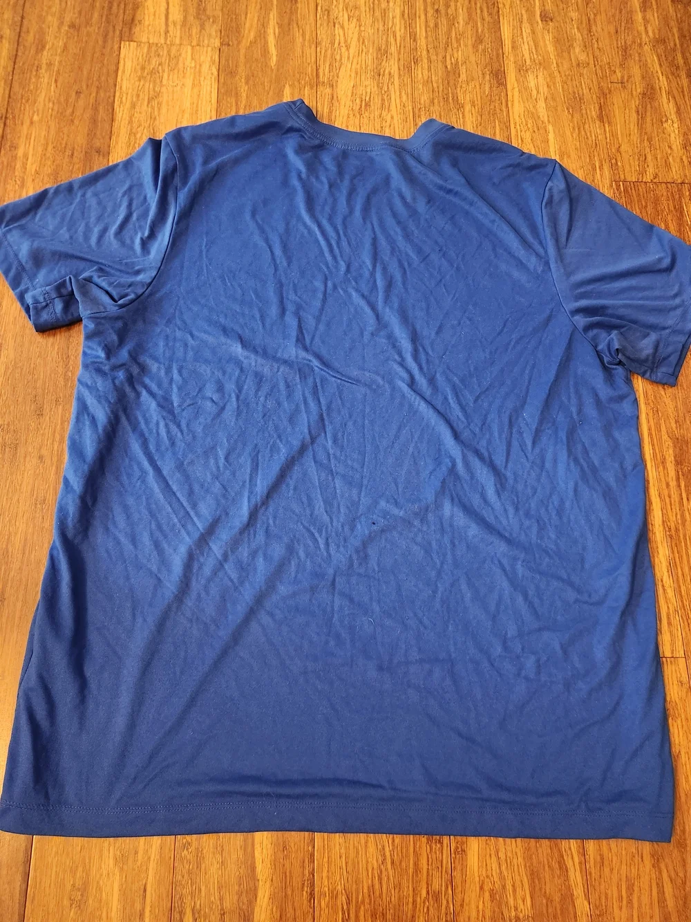 Nike Men's The Nike Tee Dri-fit Short Sleeve Athletic Activewear Shirt Blue, XL